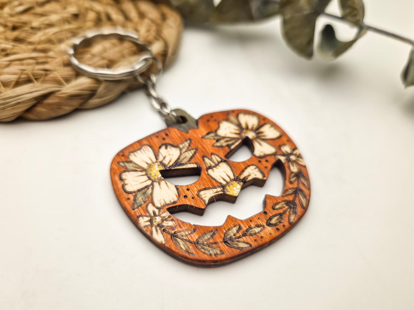 Pumpkin Keyring