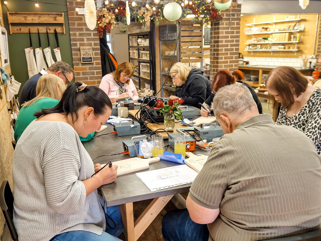 Chopping Board Workshop at By HeatherMay