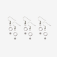 Fish Hook Earring Findings (Pack of 3 Pairs)