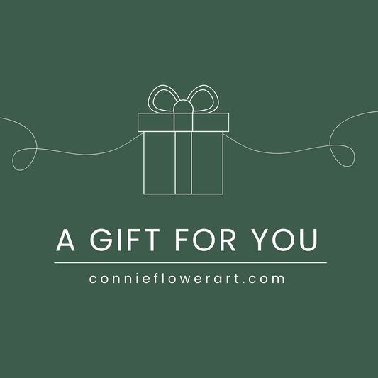 ConnieFlower Gift Voucher | Pyrography Workshops & Handmade Gifts