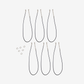 Necklace Cords (Pack of 6)