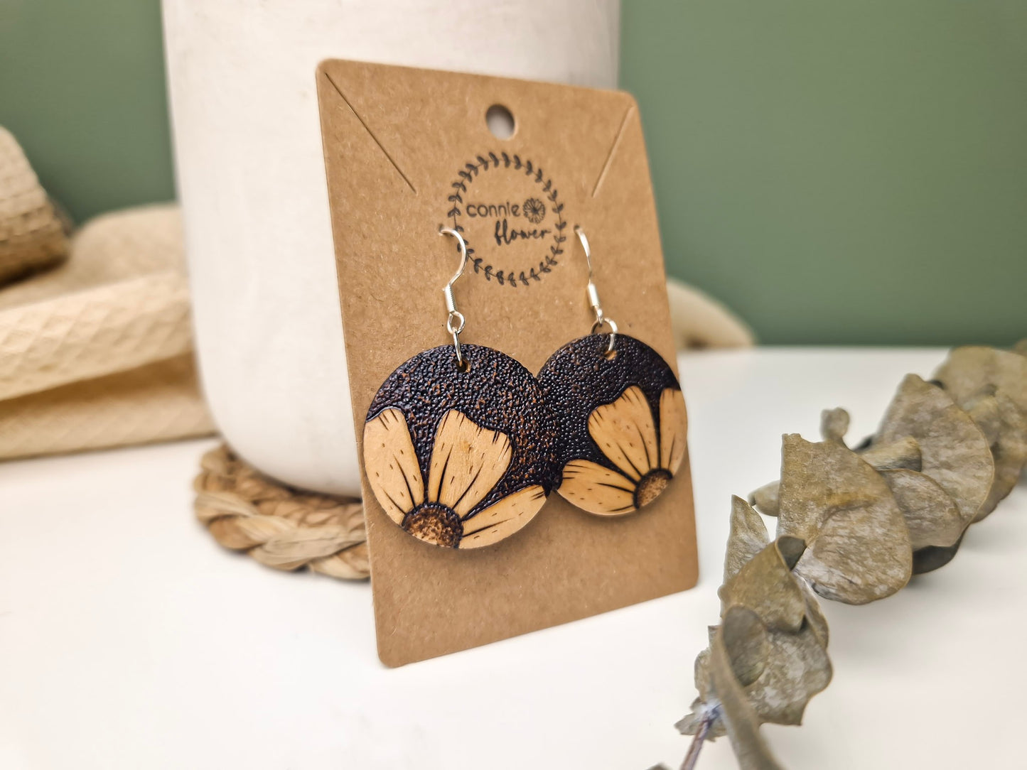 Cosmos Petal Earrings