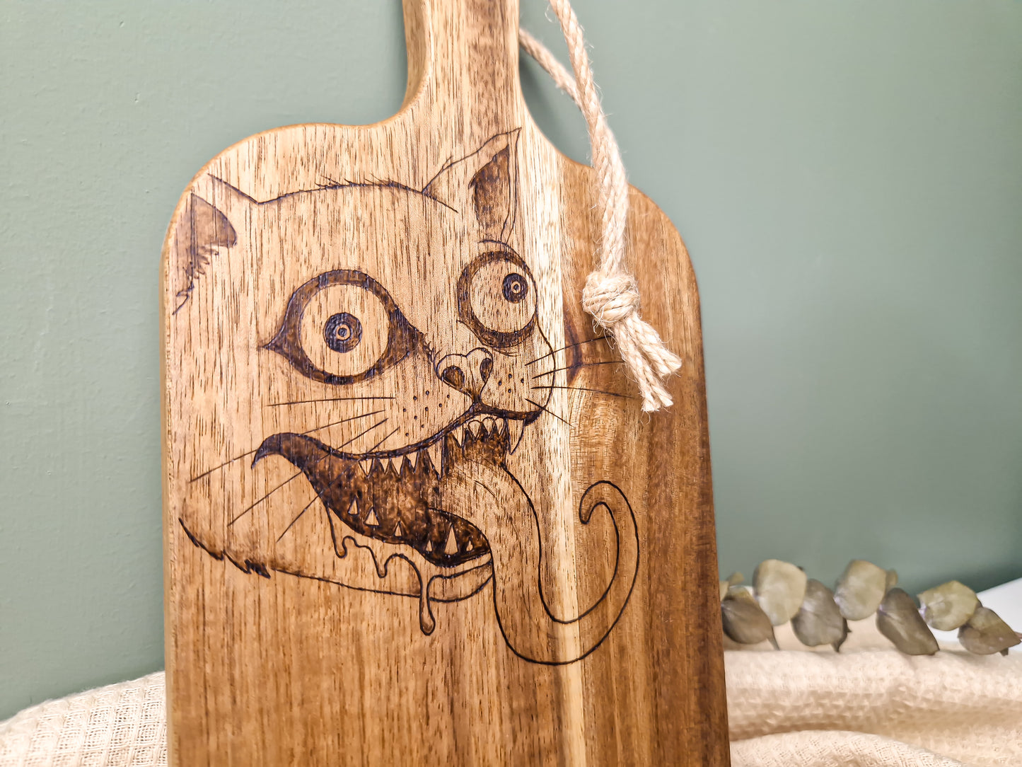 Crazy Cat Serving Board