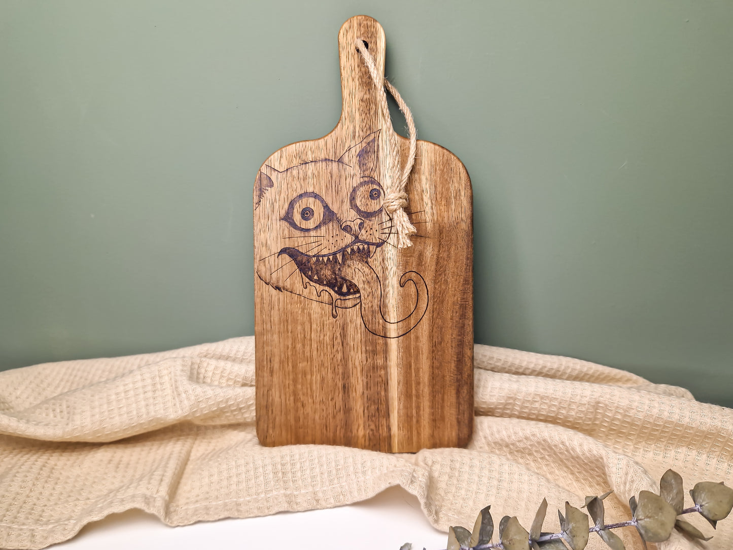 Crazy Cat Serving Board