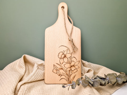Daffodil Serving Board