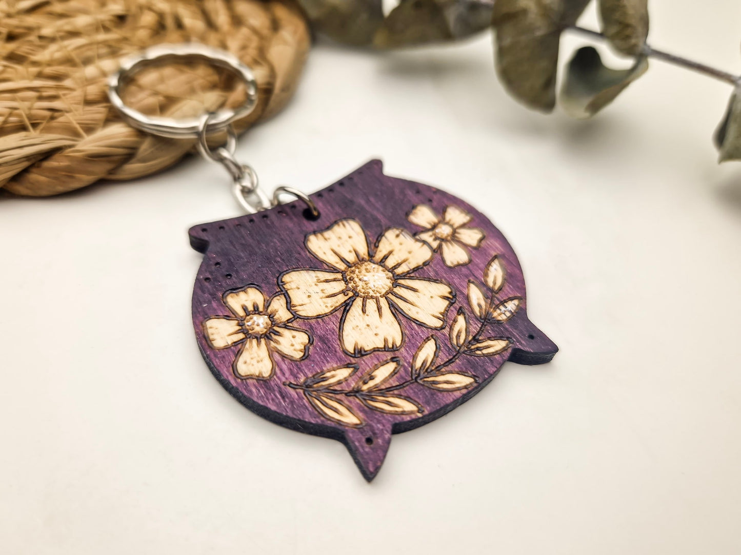 Witch's Cauldron Keyring