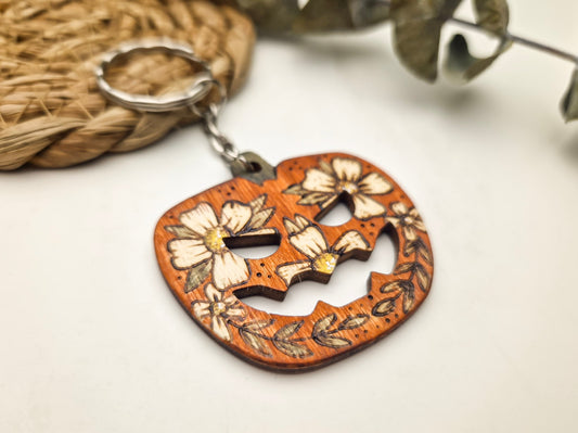 Pumpkin Keyring
