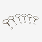 Keyring Fixings (Pack of 6)