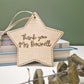 Personalised Wooden Star