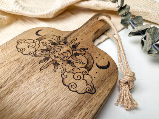 Smiling Sun Serving Board