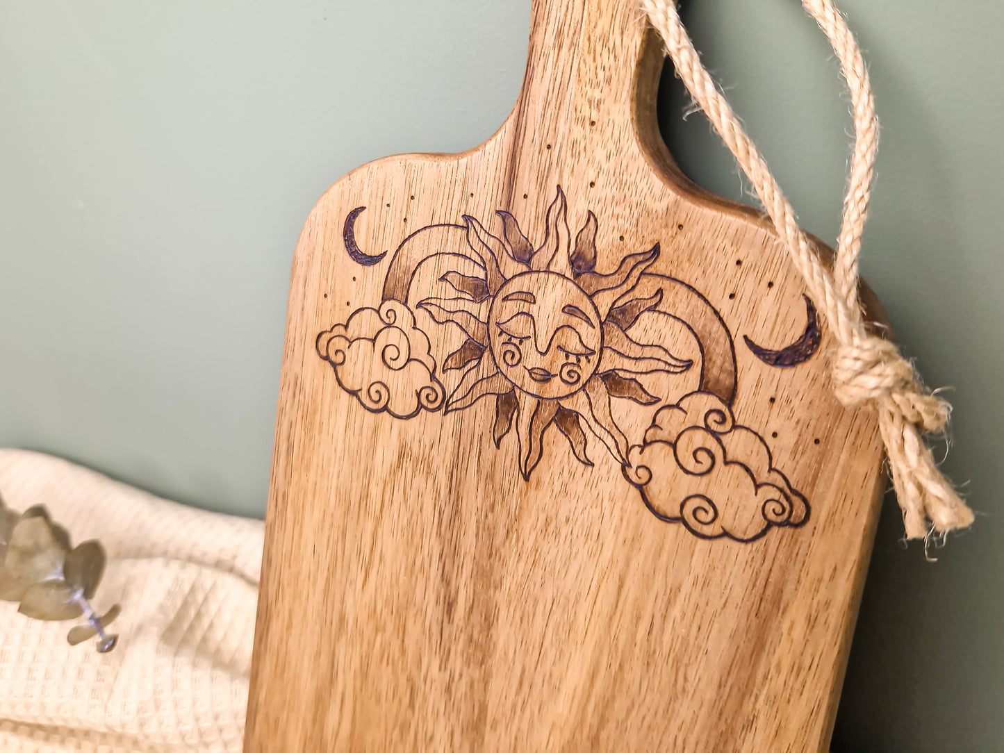 Smiling Sun Serving Board