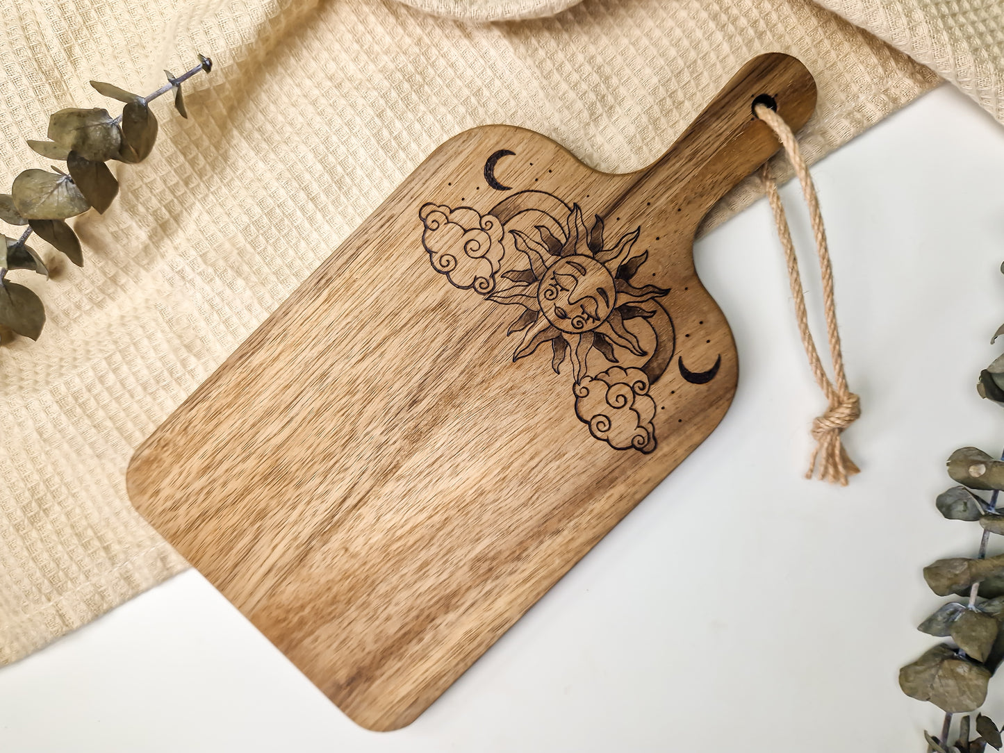 Smiling Sun Serving Board