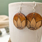 Sunflower Petal Earrings (Small)